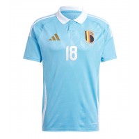 Echipament fotbal Belgia Orel Mangala #18 Tricou Deplasare European 2024 maneca scurta